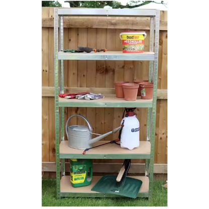 5-Tier Heavy Duty Garage Storage Racking Shelf